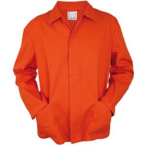 Carson Classic Workwear Werkjas van puur katoen, 1 stuk, 52, oranje, KTH709J.OR