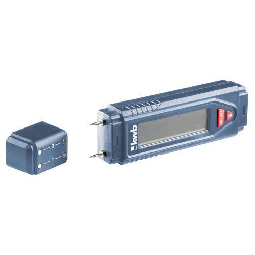 kwb Vochtmeter, perfect als hout-vochtmeter of als meetinstrument voor metselwerk, incl. 9 V-blokbatterij.