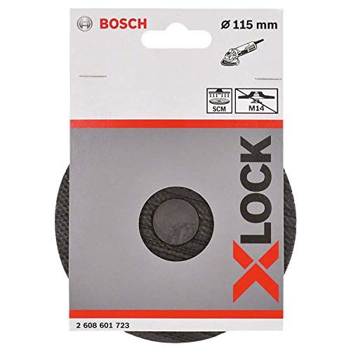 Bosch steunpad (met klittenbandbevestiging, X-LOCK, Ø 115 mm)