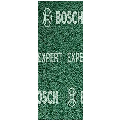 Bosch 2x Expert N880 vliespads (voor Stalen platen, 115 x 140 mm, Mate van fijnheid grof A, accessoires Handmatig schuren)