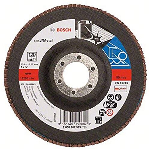 Bosch accessoires 2 608 607 329 vlakschijven 125 mm, 22,23 mm, 120