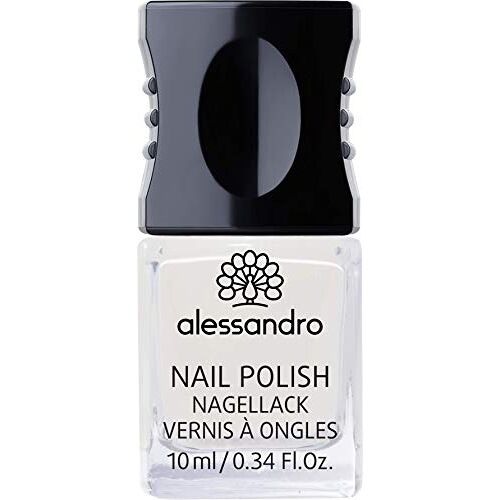 alessandro 77-101 Nagellak 01 Witte huwelijksreis, 10 ml, witte huwelijksreis