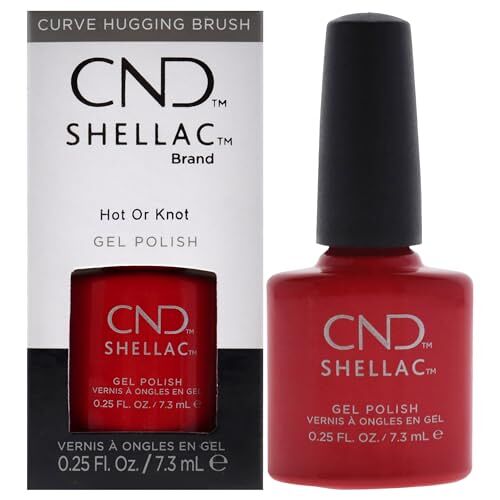 CND Shellac Nageldesign Hot or Knot