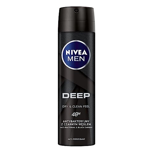 NIVEA MEN Deep Darkwood 48 H Antitranspirant Spray voor mannen 150 ml