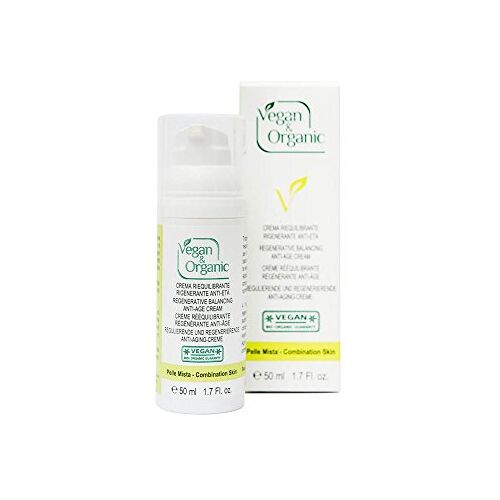 Vegan & Organic Matterende antiverouderingscrème voor gecombineerde huid 50 ml