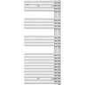 Zehnder Forma Asym LFAEL-170-50/GD Towel warmer with RACY-C ZF6A0550B100000-Special