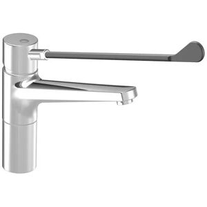 KWC Gastro single lever sink mixer with long lever for professional kitchen, projection 22.5 cm 24.501.103.000LL