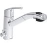 Damixa Rowan sink faucet with pull-out dish spray and shut-off valve 6714000