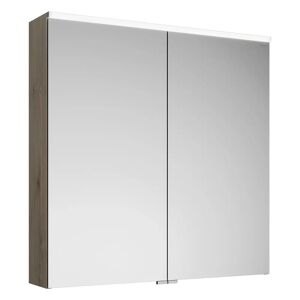 burgbad Eqio mirror cabinet with LED top light 80 cm SPGS080-F2632