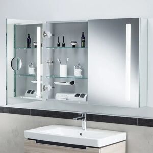 Villeroy & Boch My View 14 mirror cabinet 100 x 75 x 17.3 cm with LED lighting A4221000
