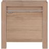 Megabad Profi Collection Wood base cabinet "Variation by Origin" with 1 door "Flores", 65 cm 52000-1-BTS-2-GREIGE