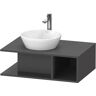 Duravit D-Neo vanity unit wall-hung, 1 open compartment right, 80 cm, Art. DE492804949 order online. With best price guarantee and buyer protection.