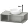 Duravit D-Neo vanity unit wall-mounted Compact, 1 open compartment left, 80 cm, Art. DE493800707 order online. With best price guarantee and buyer protection.