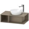 Duravit D-Neo vanity unit wall-mounted Compact, 1 open compartment left, 80 cm, Art. DE493803535 order online. With best price guarantee and buyer protection.
