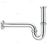 Hansgrohe tubular siphon, with extended sliding tube 53010000