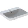 Geberit VariForm built-in washbasin, rectangular, with tap hole bench 500.741.01.2