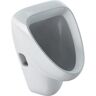 Geberit Aller urinal with inlet from rear, outlet to rear, with target object 236520000