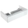 Geberit Xeno² vanity unit for washbasin with shelf, with one drawer 500.513.01.1
