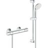 Grohe Grohtherm 800 thermostatic shower mixer with shower set 60 cm 34565001