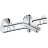 Grohe Grohtherm 800 thermostatic bath mixer exposed 34567000