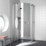 Kermi Raya quadrant shower enclosure 120 x 120 cm with radius 50 cm RAP50120201AK