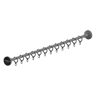 Megabad Profi Collection Silver Age System curtain rod 100 cm, suicide resistant 0788005018