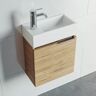 Riho Spring RISE washbasin with vanity unit for guest WC, 1 door, 40 cm, basin on the right, F001450D04