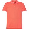 Tommy Hilfiger - slim polo - S - Heren Koraal rood S heren