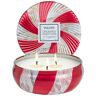Voluspa 3-wick Tin Candle Crushed Candy Cane (340 g)