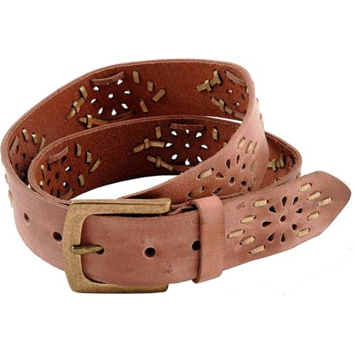 Jesse.V leren riem Beige Cognac Beige,Cognac