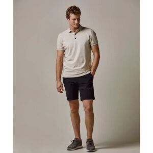 Profuomo Beige mélange stretch polo Heren S male