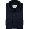 Profuomo Het travel overhemd Heren NavySlim fit Navy 40 male