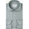 Profuomo Groen single jersey overhemd Heren 44 male