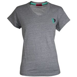 Donnay Donnay Dames - T-shirt V-neck - Midden grijs gemêleerd