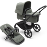 Bugaboo Fox 5 complete Forest green zonnekap, forest green bekleding, black onderstel