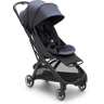 Bugaboo Butterfly seat stroller Stormy blue zonnekap, stormy blue bekleding, black onderstel