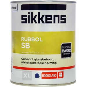 Sikkens Sikkens Rubbol Sb 0,5L Wit - Buitenschilderwerk Sikkens Sikkens Rubbol Sb 0,5L Wit - Buitenschilderwerk