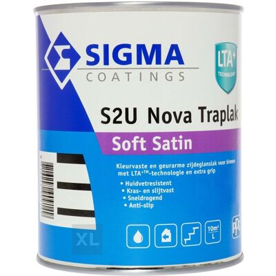 Sigma S2U Nova Traplak Soft Satin - Antislip Binnenlak Sigma S2U Nova Traplak Soft Satin - Antislip Binnenlak