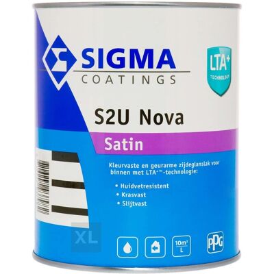 Sigma S2U Nova Satin - Wit - Binnenverf Sigma S2U Nova Satin - Wit - Binnenverf