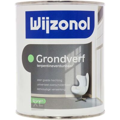 Wijzonol - Grondverf Alkyd Wit - 1L - Interior - Primer Wijzonol - Grondverf Alkyd Wit - 1L - Interior - Primer