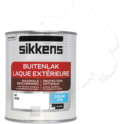 Sikkens Buitenlak Zijdeglans 750 ml Wit Sikkens Buitenlak Zijdeglans 750 ml Wit