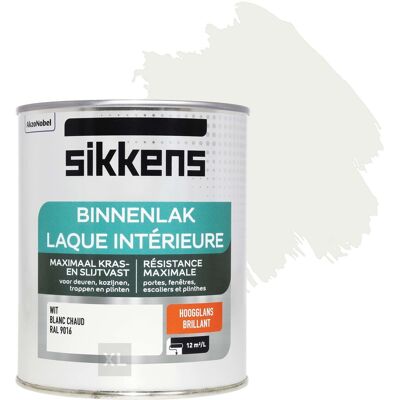 Sikkens Hoogglans Binnenlak RAL 9016 - Binnenlak voor binnen Sikkens Hoogglans Binnenlak RAL 9016 - Binnenlak voor binnen