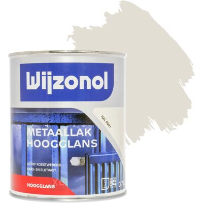 Wijzonol Metaallak Hoogglans RAL 9001 - Lak voor metaal Wijzonol Metaallak Hoogglans RAL 9001 - Lak voor metaal