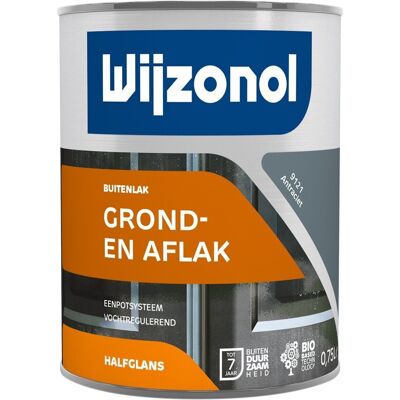 Wijzonol Antraciet - Vochtregulerende Halfglansverf Wijzonol Antraciet - Vochtregulerende Halfglansverf