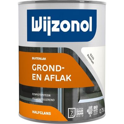 Wijzonol Wit RAL 9010 Verf - Buitenkant, Vochtregulerend Wijzonol Wit RAL 9010 Verf - Buitenkant, Vochtregulerend