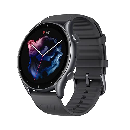 Amazfit Gtr 3 Smart Watch voor Android-telefoon Blk