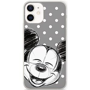 ERT GROUP mobiel telefoonhoesje voor Apple Iphone 12 Mini origineel en officieel erkend Disney patroon Mickey 010 optimaal aangepast aan de vorm van de mobiele telefoon, hoesje is gemaakt van TPU