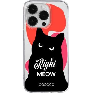 Babaco ERT GROUP mobiel telefoonhoesje voor Apple Iphone 14 PRO origineel en officieel erkend  patroon Cats 004 optimaal aangepast aan de vorm van de mobiele telefoon, gedeeltelijk bedrukt