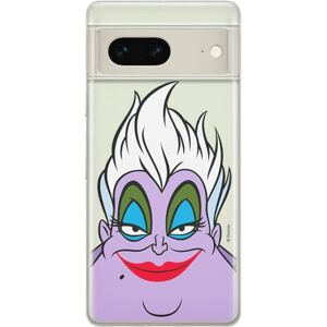 ERT GROUP mobiel telefoonhoesje voor Google PIXEL 7 origineel en officieel erkend Disney patroon Ursula 002 optimaal aangepast aan de vorm van de mobiele telefoon, gedeeltelijk bedrukt