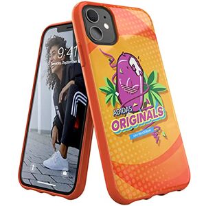adidas Originals Compatibel met iPhone 11 Case, Bodega mobiele telefoon Cover Oranje